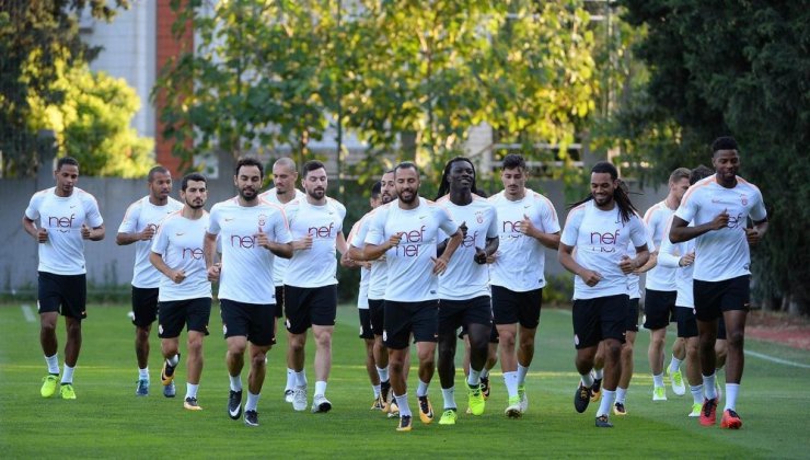 Galatasaray, Antalyaspor maçı hazırlıklarını sürdürdü