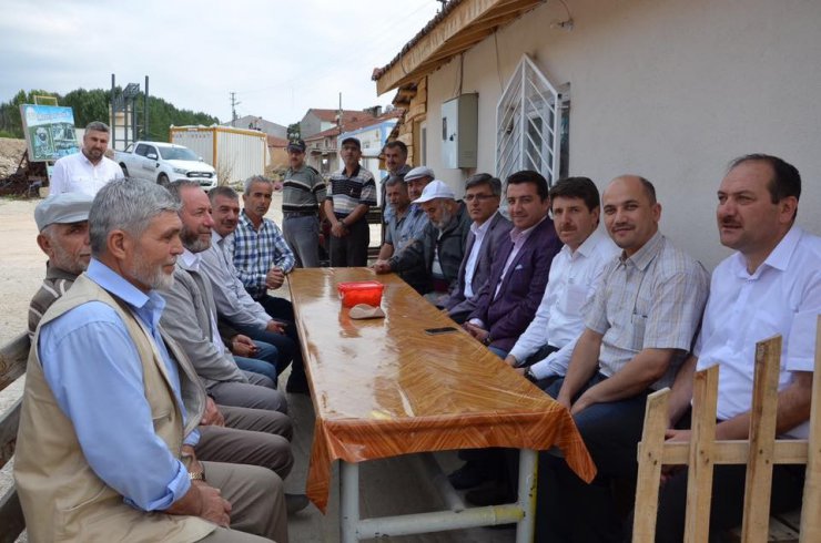 Manişar Osmangazi Camii’nin harfiyat çalışmaları başladı