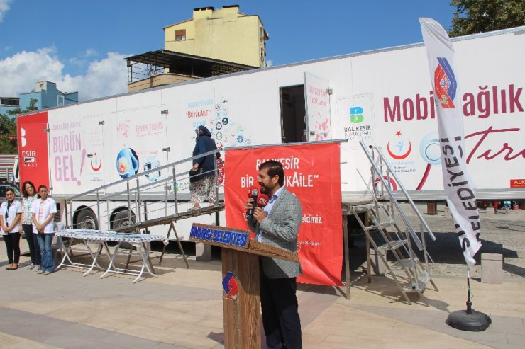 Mobil Sağlık Tır’ı Hizmete Başladı