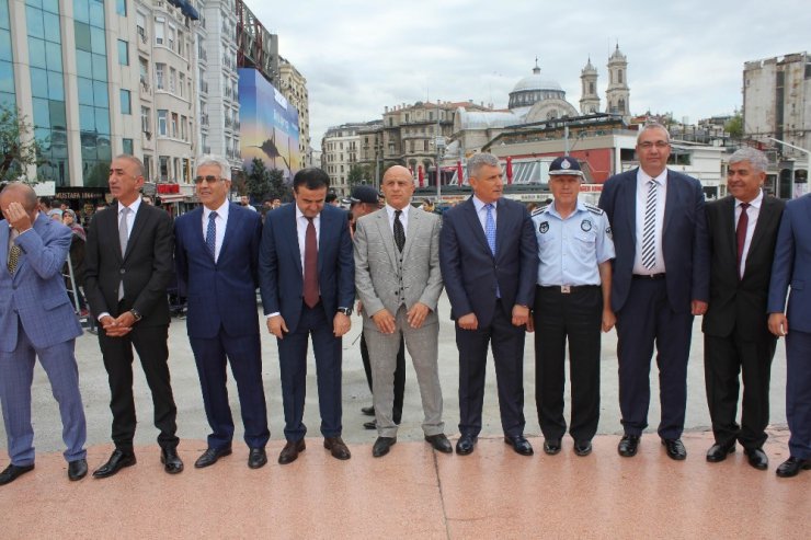 Zabıta Teşkilatı’nın 191’inci kuruluş yıldönümü Taksim’de kutlandı