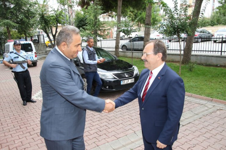 Şahin: “Bafra’da uyum içinde çalışıyoruz”