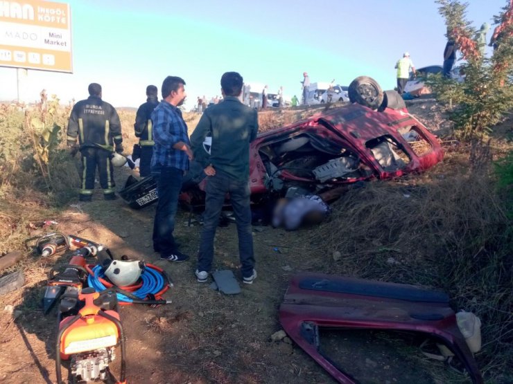 Bursa’da feci kaza: 1’i çocuk 7 kişi hayatını kaybetti