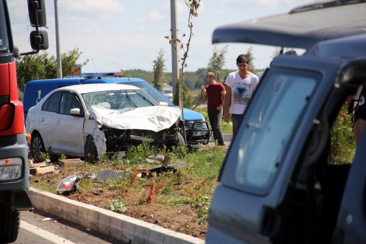 Samsun’da feci kaza: 2 ölü, 5 yaralı