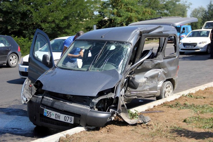 Samsun’da feci kaza: 2 ölü, 5 yaralı