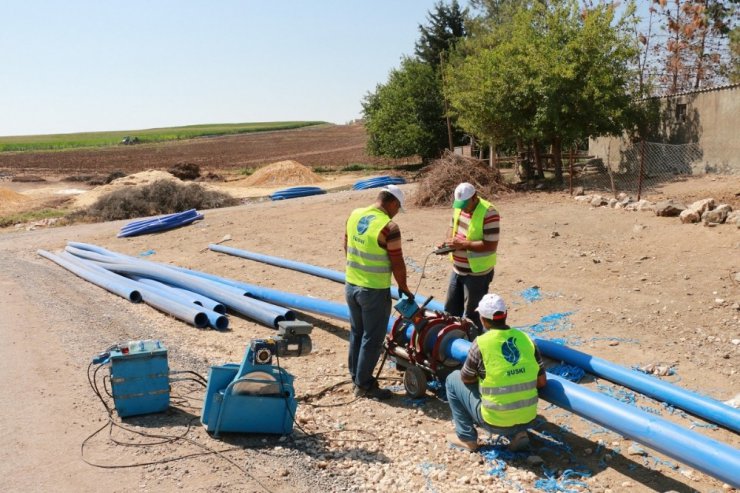 Hilvan’nın mahalleleri içme suyuna kavuşuyor