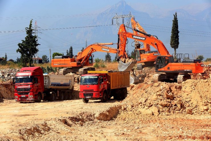 Kepez-Santral’de hafriyat çalışmaları başladı