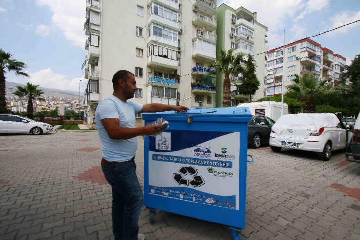 Bayraklı’da 40 bin ton atık dönüşüme