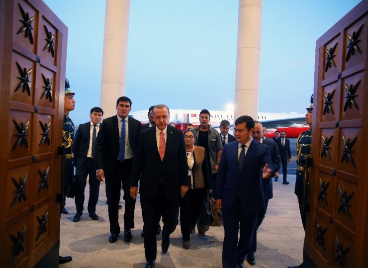 Cumhurbaşkanı Erdoğan, Kazakistan’da