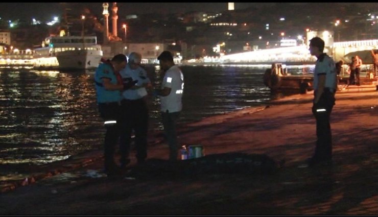 Karaköy Sahili’nde ceset bulundu