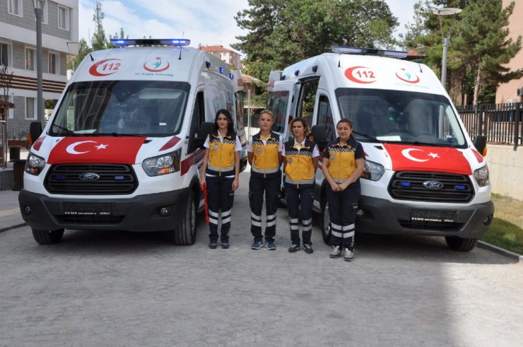 Uşak İl Sağlık Müdürlüğünde ambulans teslim töreni yapıldı