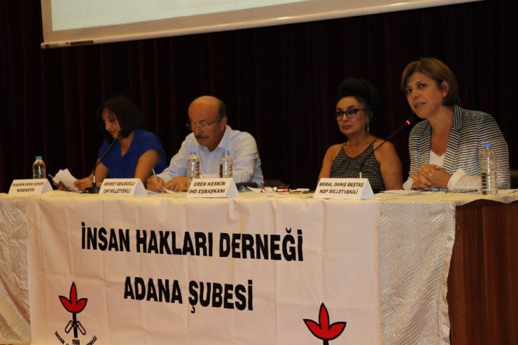 CHP ve HDP’li vekiller panelde bir araya geldi