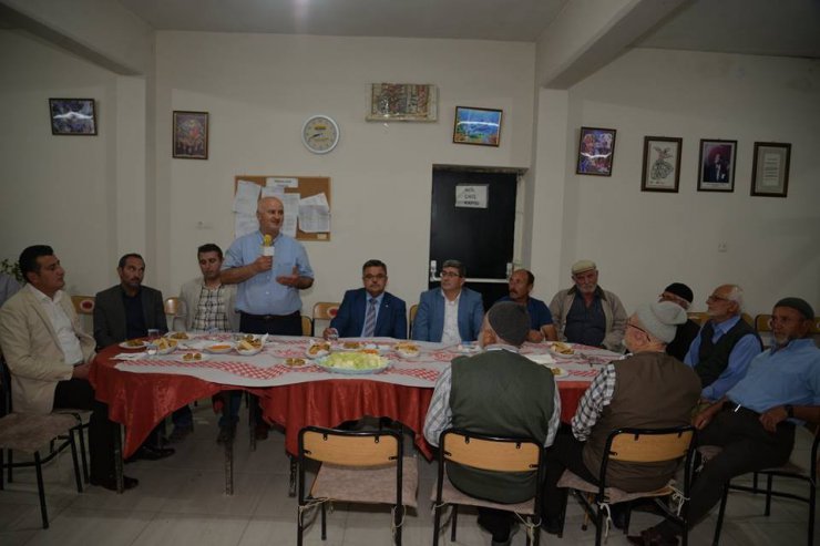 Başkan Yağcı, köylülerle bir araya geldi