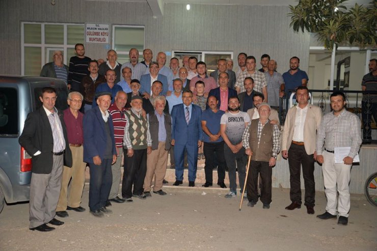 Başkan Yağcı, köylülerle bir araya geldi