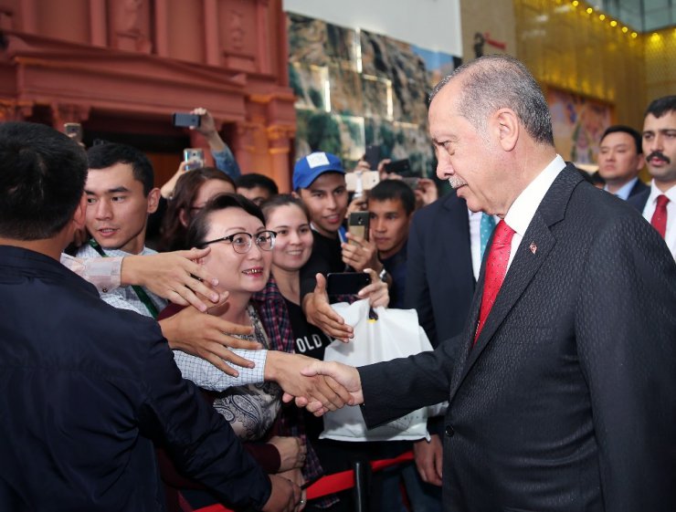 Cumhurbaşkanı Erdoğan EXPO 2017 Fuar Alanı’nı ziyaret etti