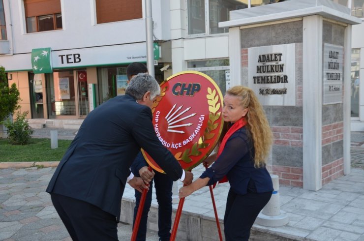 Hayrabolu’da CHP’nin kuruluş yıl dönümü kutlandı