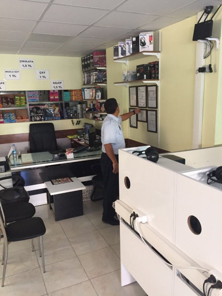 Pursaklar’da internet kafeler mercek altında