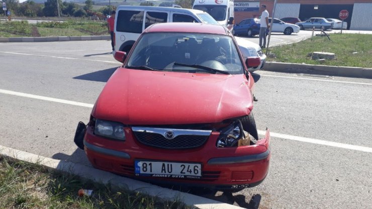 Sakarya’da trafik kazası: 1 yaralı