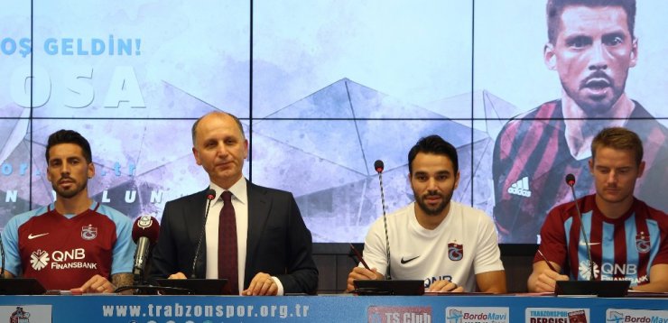 Trabzonspor, yeni transferlerine imza attırdı