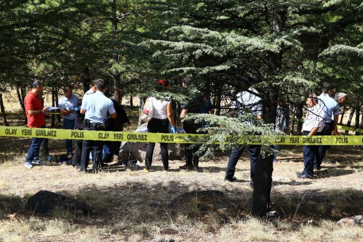 Ormanda ağaca asılı kadın cesedi bulundu