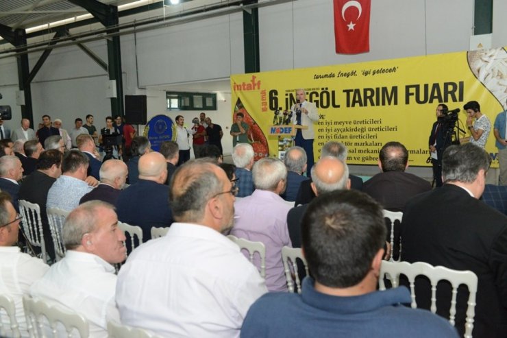 İnegöl Tarım Fuarı kapılarını açtı