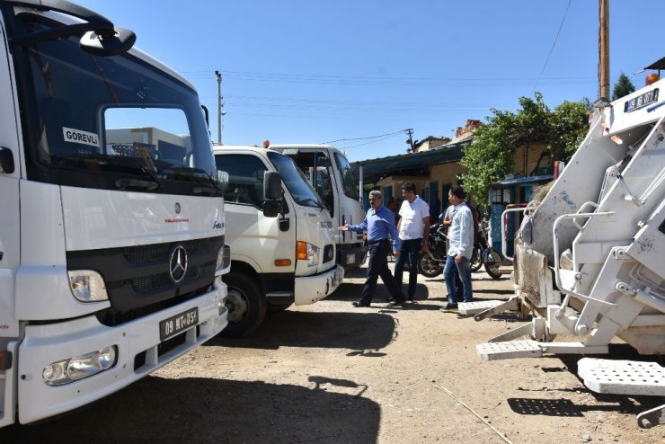 Başkan Alıcık temizlik personeline teşekkür etti