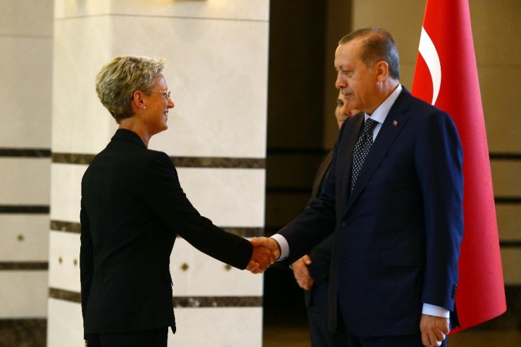 Cumhurbaşkanı Erdoğan, Avusturya Büyükelçisi Tilly’i kabul etti