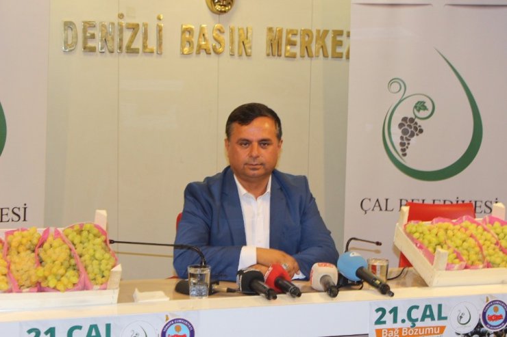 Çal 21’inci bağ bozum şenlikleri için hazır