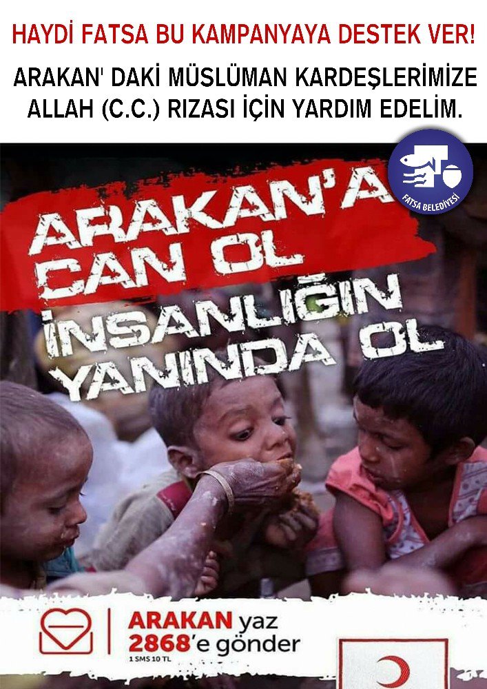 Başkan Anlayan’dan Arakan’a yardım çağrısı