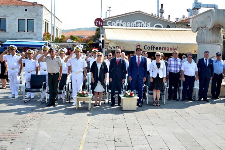 Foça’nın kurtuluşunun yıldönümü törenlerle kutlandı