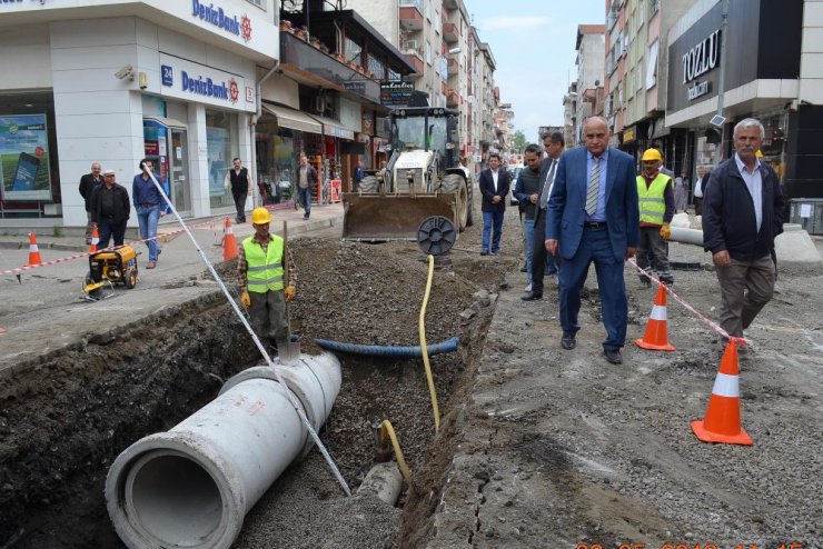 Terme’ye 15 milyon liralık alt yapı yatırımı