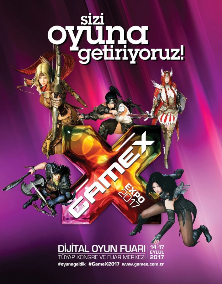 GameX 2017 14 Eylül’de başlıyor