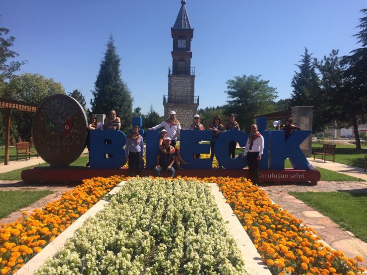 Hediye tur kazanan 5 aile Bilecik’i gezdi