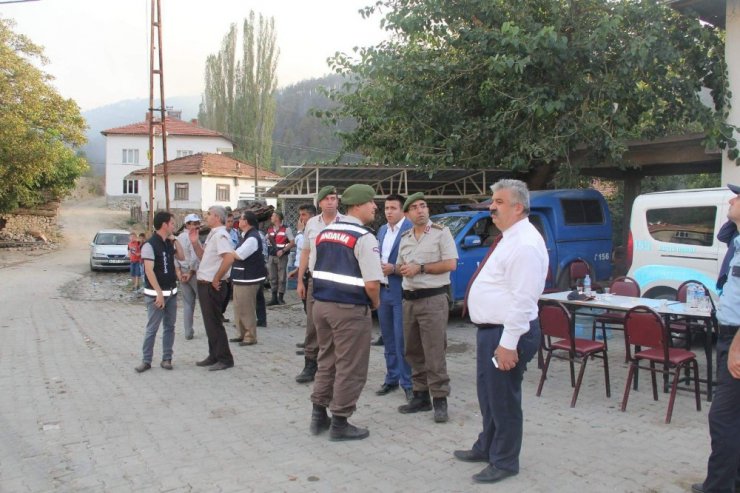 Emet’teki orman yangınına müdahale sürüyor