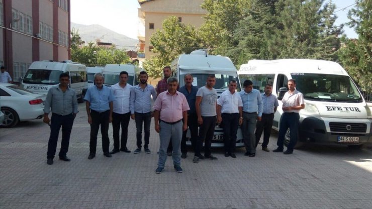 Servisçilerden ‘rüşvete hayır’ eylemi