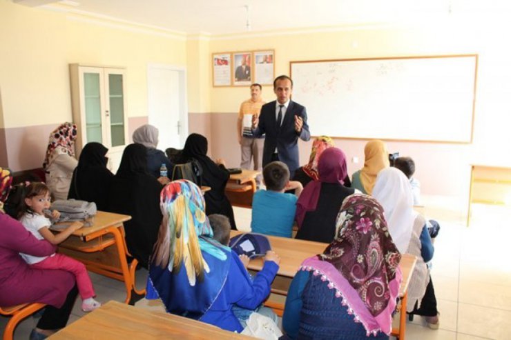 Hafızlık İmam Hatip Ortaokulu öğrencileriyle buluştu