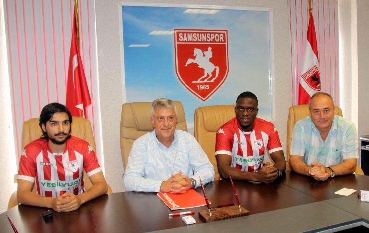 Samsunspor yeni transferlerini tanıttı