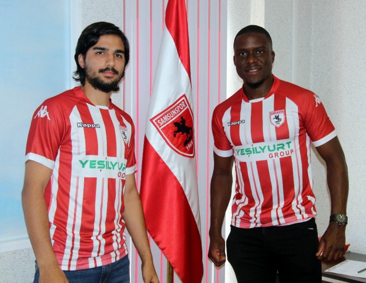 Samsunspor yeni transferlerini tanıttı