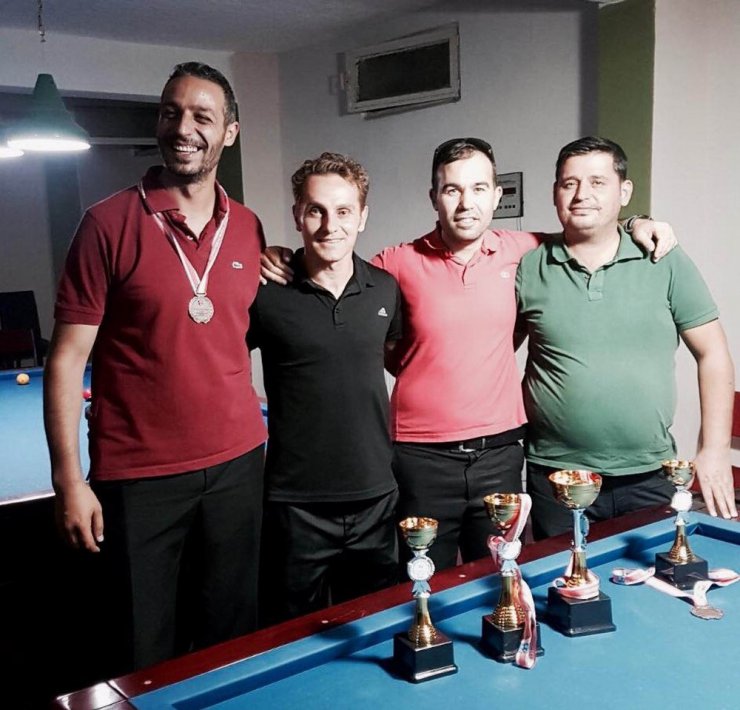 Sorgun’da bilardo şampiyonası düzenlendi