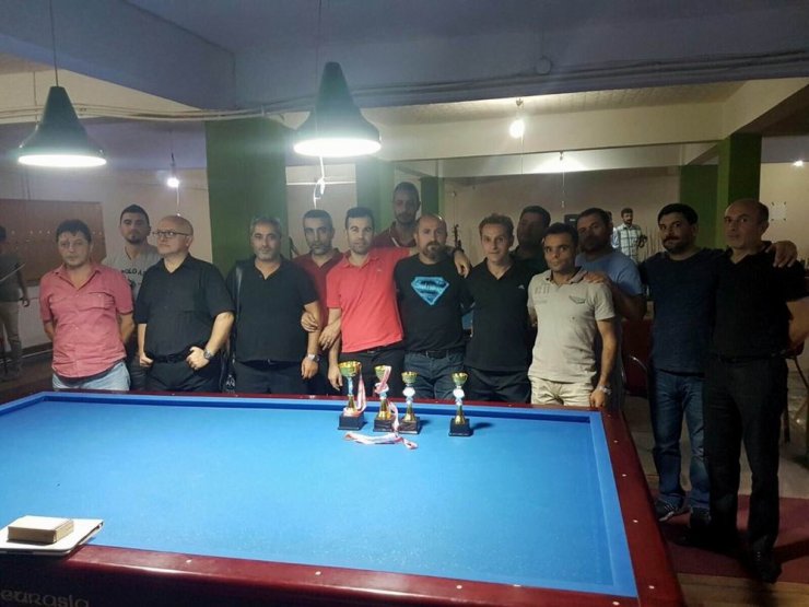 Sorgun’da bilardo şampiyonası düzenlendi