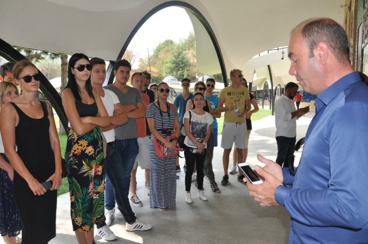 Yabancı öğrenciler Erasmus kapsamında Bilecik’e geldi