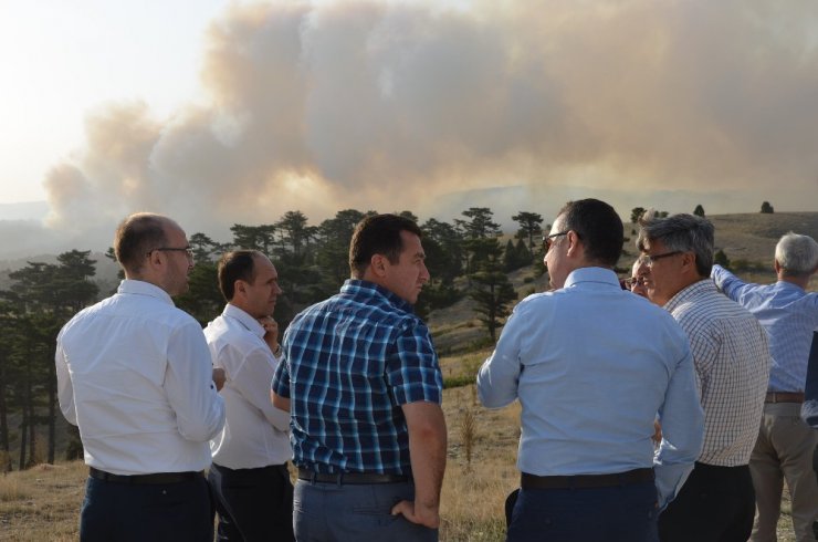 Başkan Bakıcı’dan yangın açıklaması