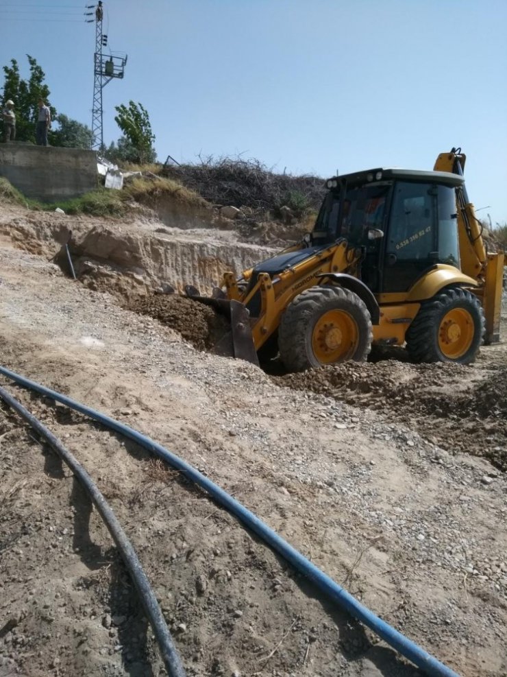 Gördes’te seralar kurulmaya başladı