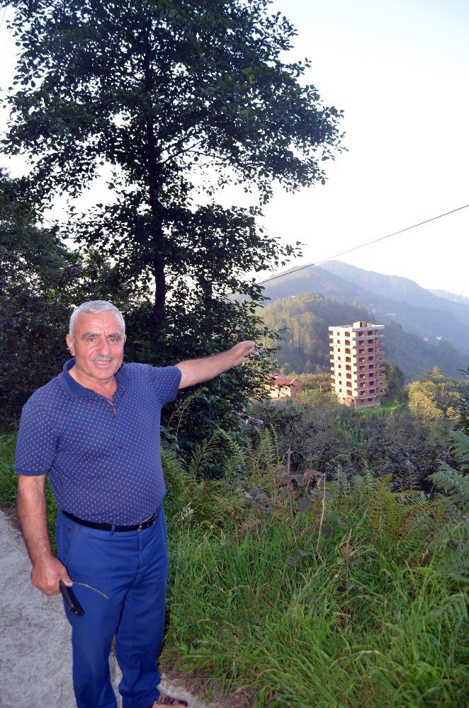 Trabzon’da sosyal medyada gündem olan 9 katlı binada gerçek ortaya çıktı