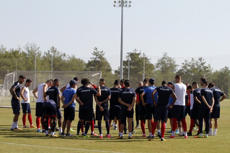 Antalyaspor’da Kayserispor maçının hazırlıkları devam ediyor