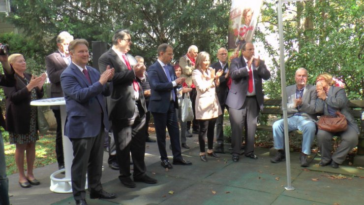 Avusturya’da ’Türk Mabedi’ anısına plaket