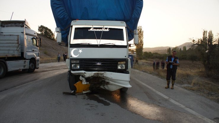 Ankara’da trafik kazası: 1ölü, 1 yaralı