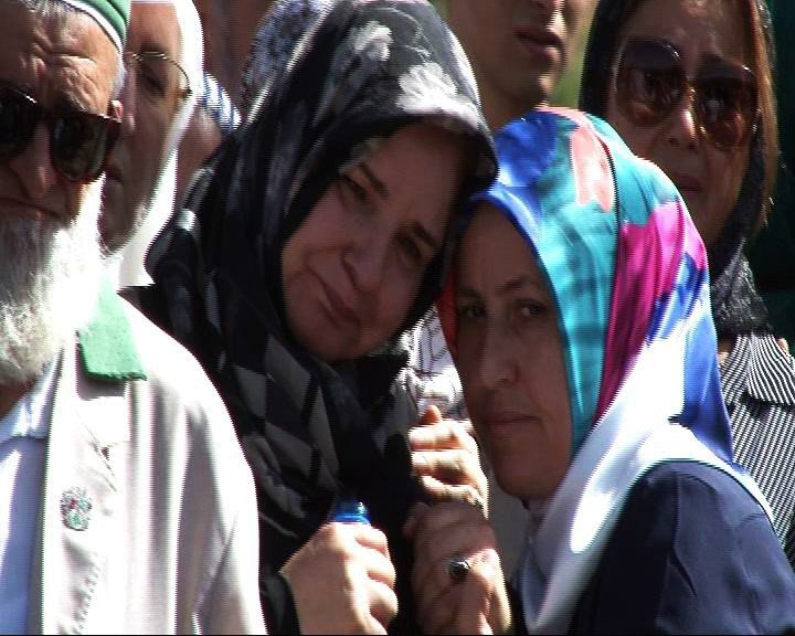 Trafik kazasında ölen anne, oğlu ve torunu Ankara’da defnedildi