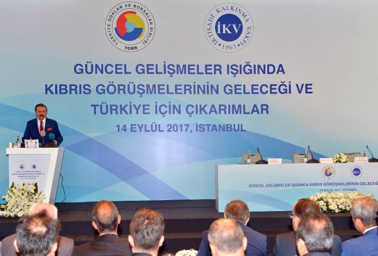 KKTC Cumhurbaşkanı Akıncı Türk iş dünyasına hitap etti