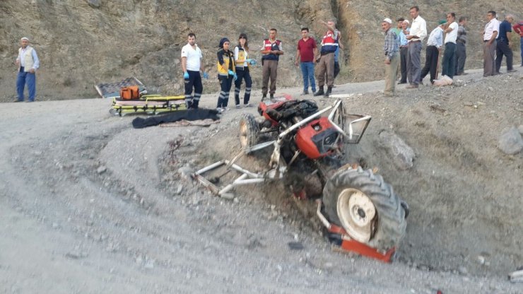 Samsun’da traktör kazası: 1 ölü, 1 yaralı