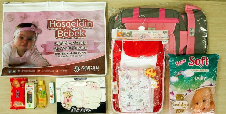 Sincan’da "Hoşgeldin Bebek" projesine yoğun ilgi